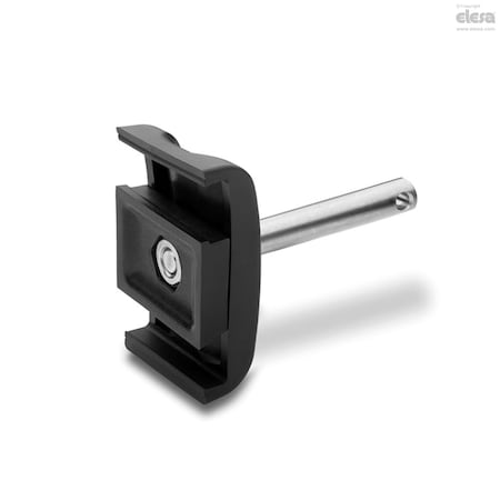 Elesa For rectangular guides, with pin and nut, MPG-2R-P12 MPG-2R-P